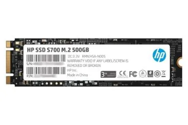 مقارنة Hp S700 Sata M2 500Gb {request()->input('language_config')['common']['with']} Silicon Power P34A80 NVMe M.2 بسعة 512 جيجابايت