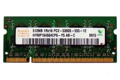 Sk Hynix Hymp164S64Cp6 Y5 512Mb Ddr2 667 Cl5
