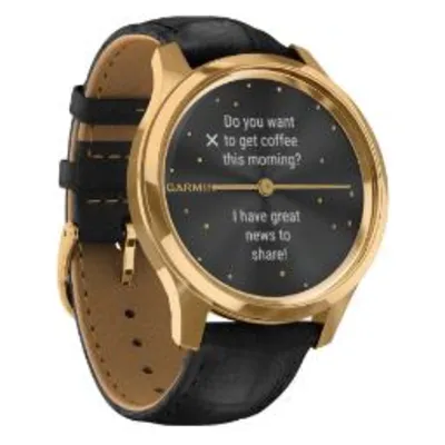 Garmin Vivomove Luxe Stainless Steel