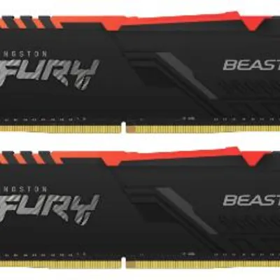 Hyperx Fury Beast Rgb 32Gb 2X16 Ddr4 3200 Cl16