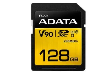 صورة Adata Premier One V90 Sdxc Class 10 Uhs Ii U3 1833X 128Gb