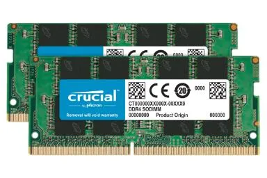 مقارنة Crucial Cb8Gu2666 8Gb Ddr4 2666 Cl19 {request()->input('language_config')['common']['with']} Crucial Ct2K8G4Sfra32A 16Gb 2X8 Ddr4 3200