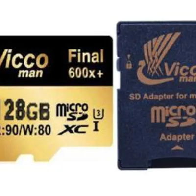 Viccoman Final 600X Microsdhc Class 10 Uhs I U3 128Gb