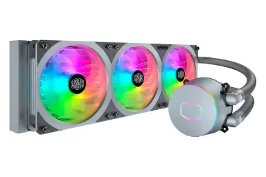 مقارنة Cooler Master Masterliquid Ml360P Silver Edition Argb {request()->input('language_config')['common']['with']} Msi Mag Coreliquid C360
