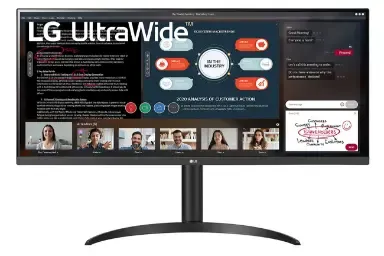 مقارنة Dell P2719H {request()->input('language_config')['common']['with']} Lg Ultrawide 34Wp550 B Uwfhd