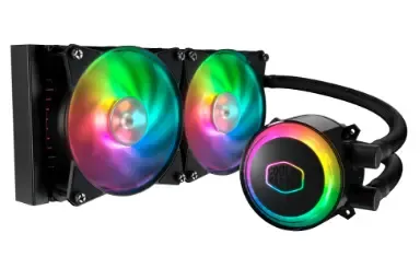 مقارنة Cooler Master Masterliquid Ml240R Rgb {request()->input('language_config')['common']['with']} Master Tech Tornado 240