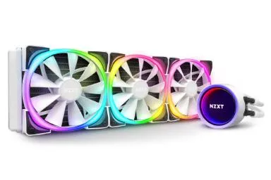 مقارنة Cooler Master Masterliquid 360L Core Argb White {request()->input('language_config')['common']['with']} Nzxt Kraken X73 Rgb