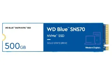 صورة Western Digital Blue Sn570 Nvme M2 500Gb