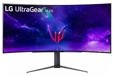 مقارنة Lg Ultragear 45Gs95Qe Wqhd {request()->input('language_config')['common']['with']} شاشة سامسونج S24E650BW مقاس 24 بوصة