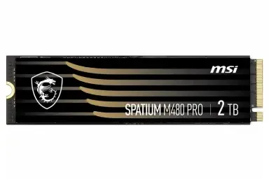 صورة Msi Spatium M480 Pro Nvme M2 2Tb