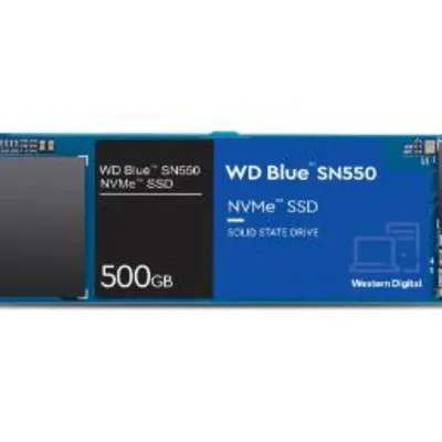 Western Digital Blue Sn550 Nvme M2 500Gb