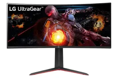 مقارنة Lg 24Mp58Vq {request()->input('language_config')['common']['with']} Lg Ultragear 34Gp63A Qhd