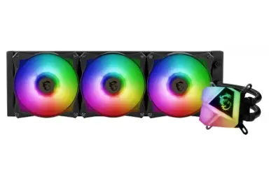 مقارنة Gamemax Iceburg 360 Infinity Black {request()->input('language_config')['common']['with']} Msi Mag Coreliquid C360