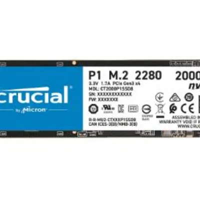 Crucial P1 Nvme M2 2Tb
