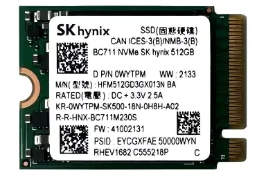 مقارنة Samsung 850 Evo 500Gb {request()->input('language_config')['common']['with']} Sk Hynix Bc711 Nvme M2 2230 256Gb