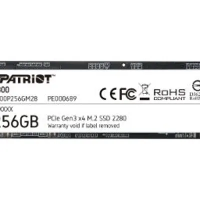 Patriot P300 Nvme M2 256Gb