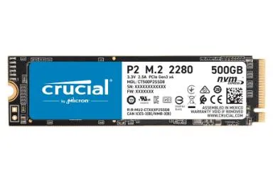 مقارنة قرص صلب داخلي AGI Technology AI298 {request()->input('language_config')['common']['with']} Crucial P2 Nvme M2 500Gb