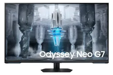 مقارنة Dell Ultrasharp U2419Hx {request()->input('language_config')['common']['with']} Samsung Odyssey Neo G7 S43Cg70Nc 4K Uhd