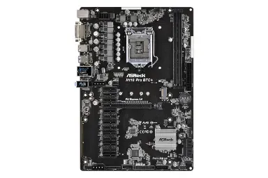 مقارنة Asrock H110 Pro Btc Plus {request()->input('language_config')['common']['with']} Asus Prime B250M C