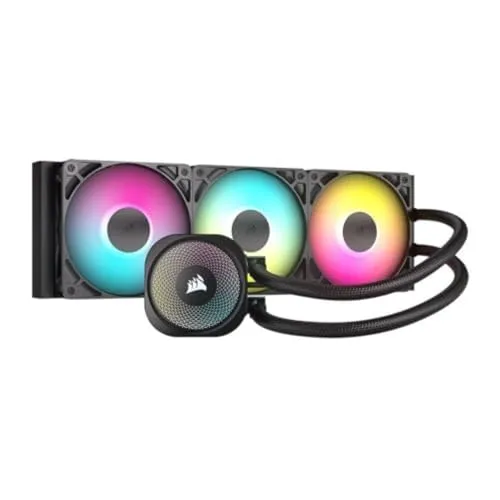 مقارنة Cooler Master I70 For Lga 1700 {request()->input('language_config')['common']['with']} CORSAIR Nautilus 360 RS Liquid CPU Cooler Black