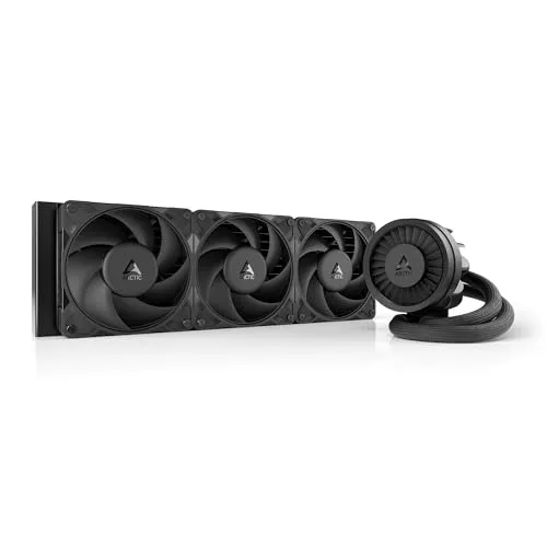 مقارنة ARCTIC Liquid Freezer III Pro 360 AIO Cooler Black {request()->input('language_config')['common']['with']} Cooler Master Masterliquid 360L Core Argb White