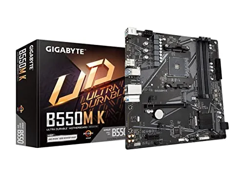 مقارنة GIGABYTE B550M K Motherboard AM4 Ryzen {request()->input('language_config')['common']['with']} Msi Mag B760M Mortar Wifi