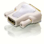 مغير نوع كابل HDMI DVI فيليبس US2-M62819 بيج