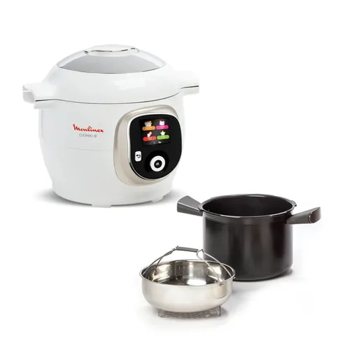 صورة قدر ضغط وطباخ متعدد الوظائف مولينكس Cookeo+ CE85BA