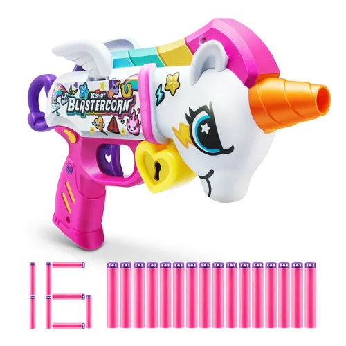 صورة مسدس بلستر XSHOT Blastercorn (16 سهم)