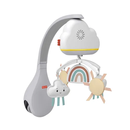 مقارنة فيشر-برايس رينبو شاورز جوال للسرير الجانبي والمهد {request()->input('language_config')['common']['with']} VTech 80-513165 جوال سرير أطفال موسيقي