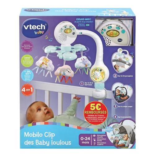 صورة VTech 80-513165 جوال سرير أطفال موسيقي