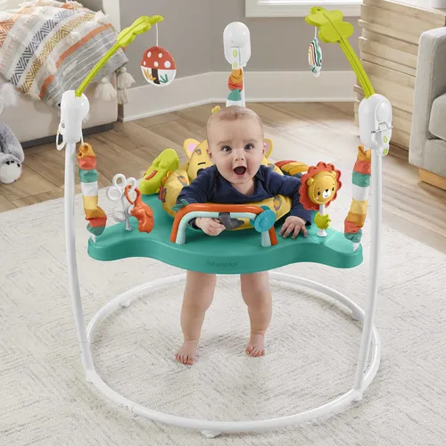 مقارنة نطاطة أطفال فيشر برايس طراز ليوبارد القافز مع Baby Einstein Neptune's Ocean Discovery Jumper