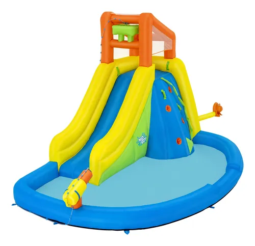صورة حديقة مائية ضخمة قابلة للنفخ للأطفال Bestway H2OGO! Mount Splashblast 2.67 م