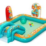 مركز لعب مائي ومسبح هوائي للأطفال Bestway Retro Groove 1.93 م × 1.52 م × 74 سم