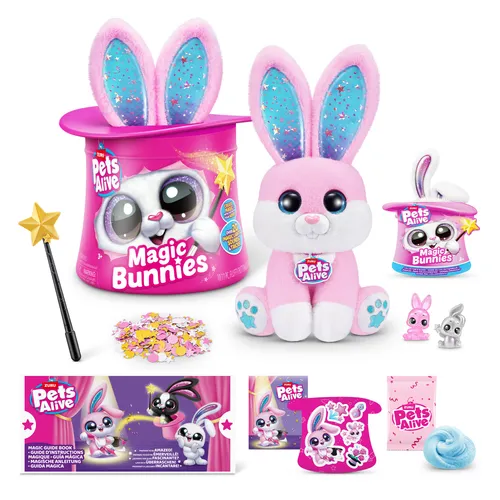 مقارنة لعبة قطيفة IMC Toys 927131 مع أرانب سحرية قطيفة من بيتس ألايف