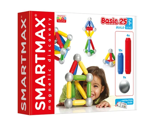 مكعبات بناء مغناطيسية SmartMax Basic 25