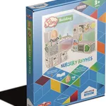 ملحق لعبة بناء جيومج إيدوكاشن GM233، أزرق، أخضر، أبيض