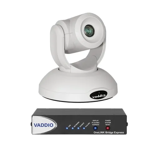 نظام مؤتمرات الفيديو Vaddio RoboSHOT 40 UHD OneLINK Bridge Express