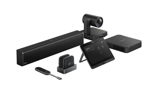 مقارنة نظام مؤتمرات الفيديو Vaddio RoboSHOT 20 UHD OneLINK Bridge Express مع نظام مؤتمرات الفيديو Yealink MVC640-C4