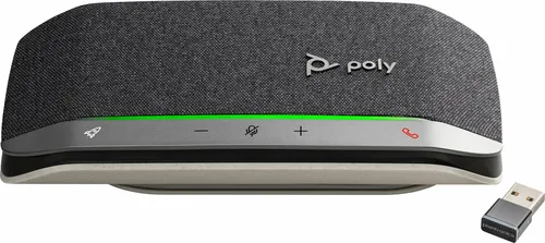 مقارنة مكبر صوت HP Poly Sync 20+ USB-A مع هاتف مؤتمرات يالينك CP930W اللاسلكي