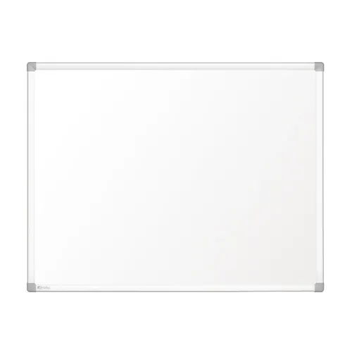 مقارنة سبورة بيضاء مغناطيسية مينا (Enamel) Nobo Prestige مقاس 1800x900 مم بإطار من الألومنيوم مع 