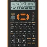 آلة حاسبة علمية جيبية شارب EL-520X - أسود/برتقالي