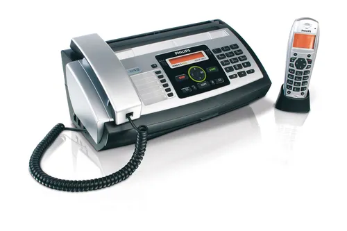 صورة جهاز فاكس فيليبس مع جهاز رد آلي و DECT PPF685E/CHB