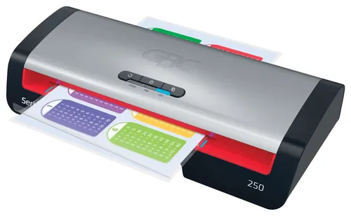 صورة آلة تغليف حراري GBC 250 - 500 مم/دقيقة، أسود، رمادي، أحمر