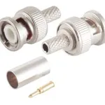موصل Microconnect BNC ذكر لكابل RG59