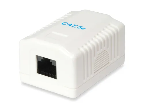 صورة صندوق تثبيت سطحي Equip Cat.5e بمنفذ واحد