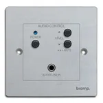 لوحة تحكم صوت Biamp ACPR التجارية باللون الرمادي