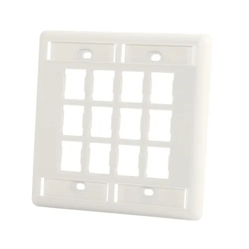 مقارنة Legrand HDJ 2-Port Rectangular Frame - Keystone Accessory {request()->input('language_config')['common']['with']} Legrand HDJ غطاء مزدوج 6 منافذ