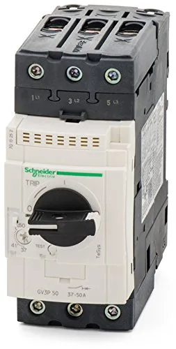 صورة Schneider Electric GV3P Series Manual Motor Starter, 3-Phase, 13A-18A, Magnetic Trip, Thermal Overload Protection