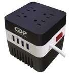 CDP RU-AVR604 منظم جهد تلقائي 600VA/300W، 4 مخارج